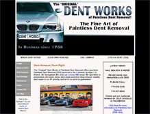 Tablet Screenshot of dentworkscoloradosprings.com